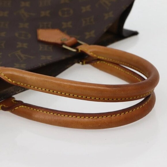 LOUIS VUITTON Monogram Sac Plat Hand Bag M51140 LV Auth 143141 - Picture 8 of 16